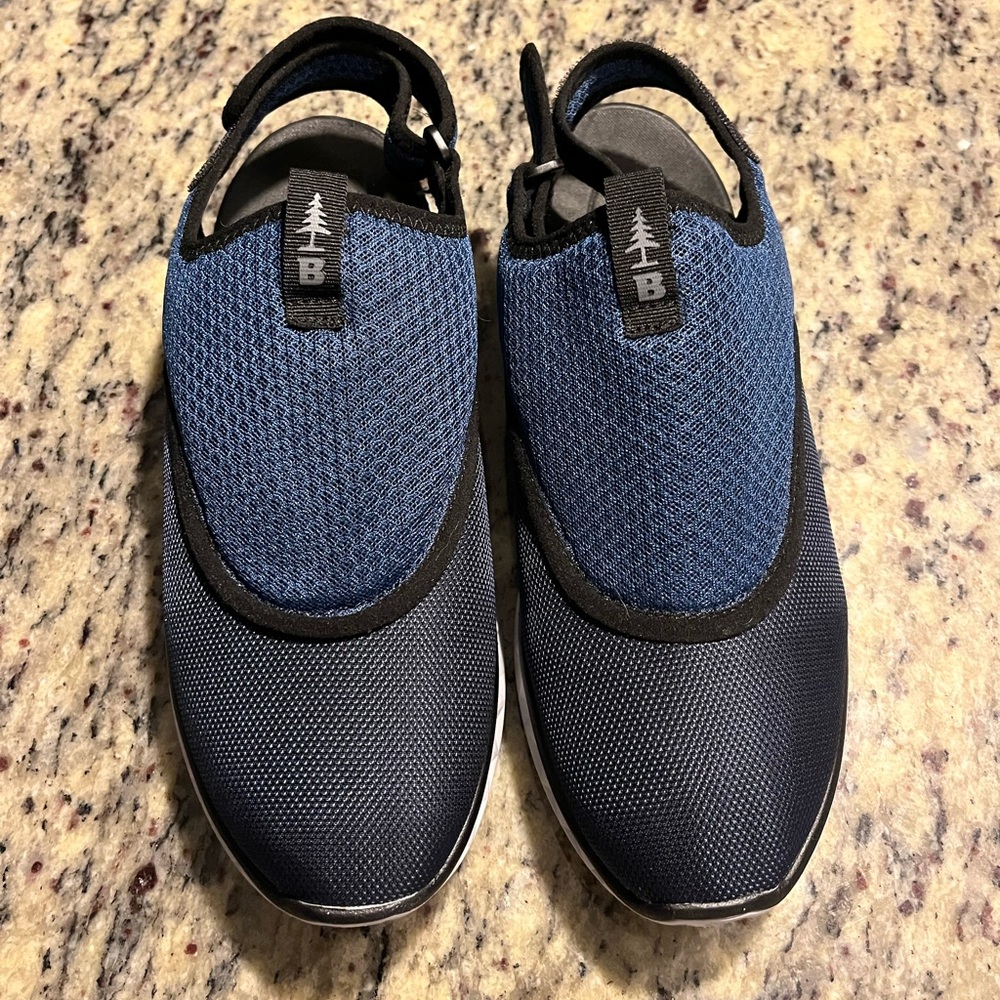 Bass Outdoor Women's Blue Mesh Slip-On Sneakers Size 10M Excellent Condition